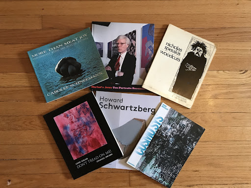 A selection of monographs from my bookshelf.